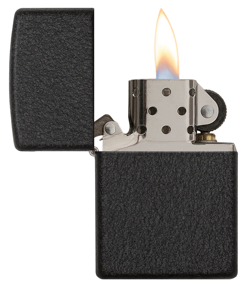 Black Crackle freeshipping - Zippo.ca