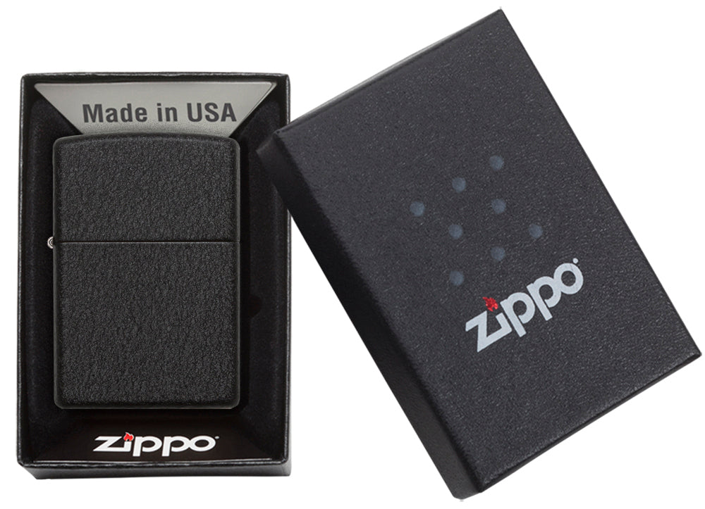 Black Crackle freeshipping - Zippo.ca