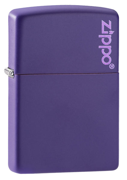 Classic Purple Matte Zippo Logo - Zippo.ca