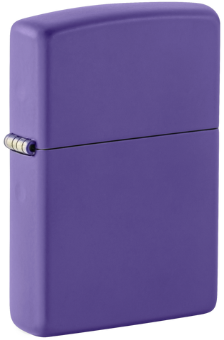 Zippo Reg Purple Matte