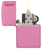 Pink Matte with Zippo logo freeshipping - Zippo.ca