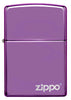 High Polish Purple with Zippo Logo freeshipping - Zippo.ca