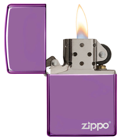 High Polish Purple with Zippo Logo freeshipping - Zippo.ca