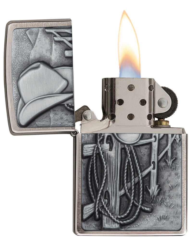 Resting Cowboy Design freeshipping - Zippo.ca