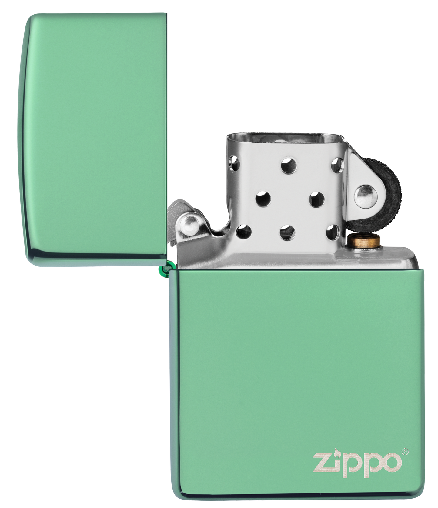 Chameleon with Zippo logo