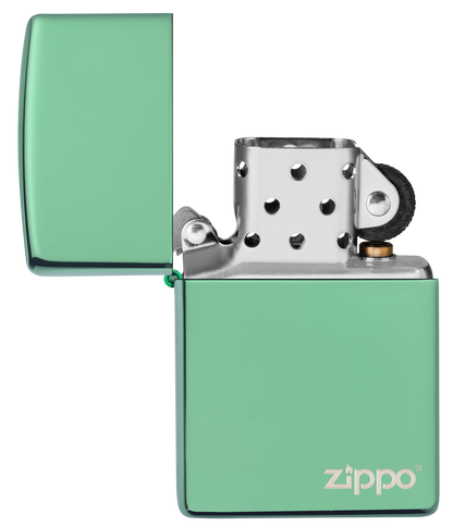 Chameleon with Zippo logo