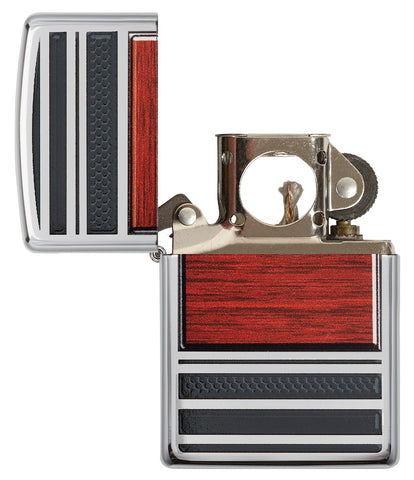 Wood Emblem with Pipe Insert freeshipping - Zippo.ca