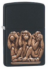 Three Monkeys freeshipping - Zippo.ca