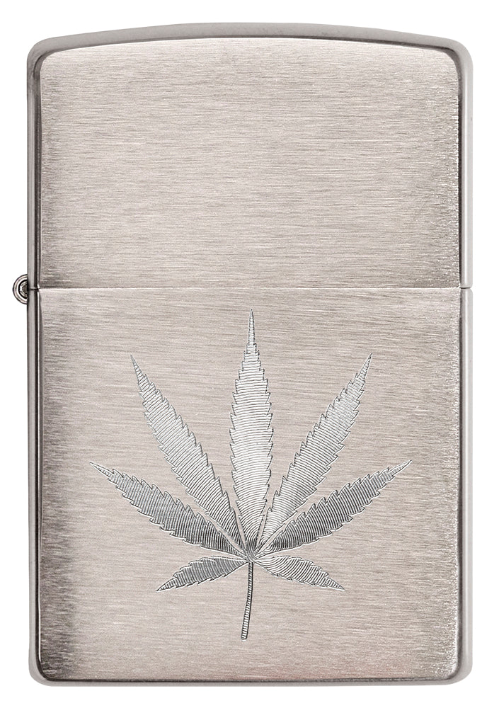 Engraved Leaf Design freeshipping - Zippo.ca