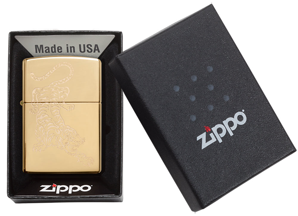 Tattoo Tiger Design freeshipping - Zippo.ca