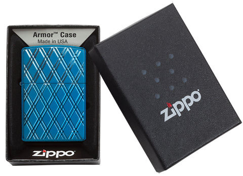 Armor® Blue Diamonds freeshipping - Zippo.ca