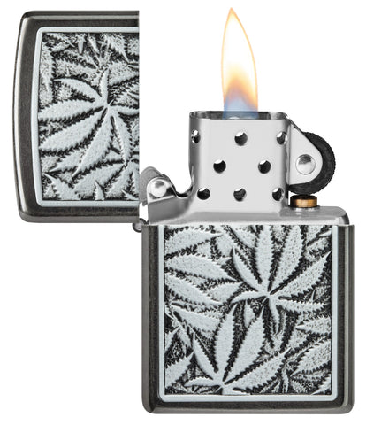 Emblème Zippo Cannabis ( 48123 ) 