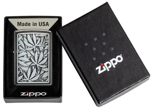 Emblème Zippo Cannabis ( 48123 ) 