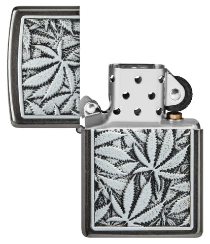 Emblème Zippo Cannabis ( 48123 ) 