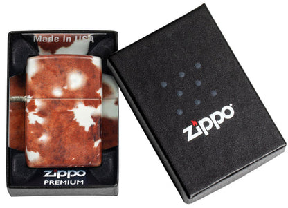 Zippo Cow Print Design ( 48216 )