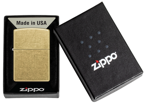 Zippo 48267 Regular Street Brass ( 48267 )
