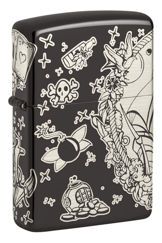 Zippo 24756 Tattoo Theme Design ( 48398 )