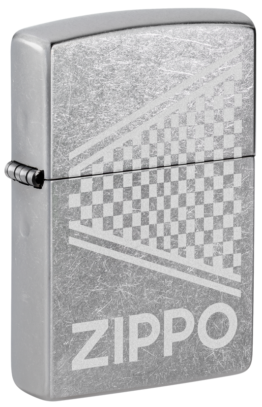 Zippo Street Chrome Checkered (48492) PF