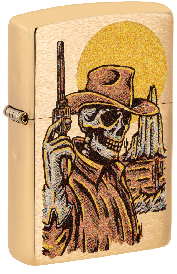 Zippo WILD WEST SKELETON DESIGN ( 48519 )