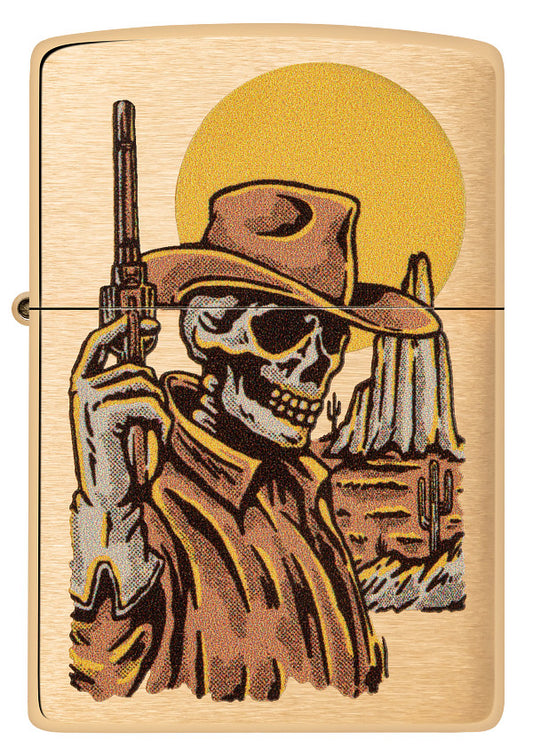 Zippo WILD WEST SKELETON DESIGN ( 48519 )