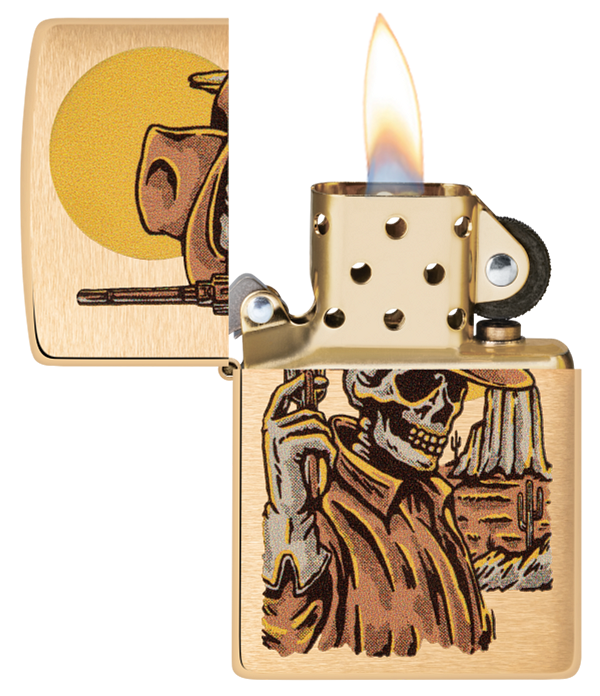 Zippo WILD WEST SKELETON DESIGN ( 48519 )