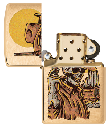 Zippo WILD WEST SKELETON DESIGN ( 48519 )