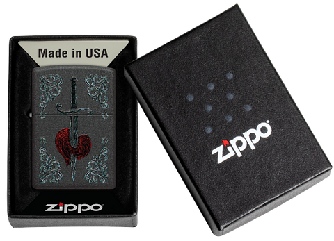Zippo HEART DAGGER TATTOO DESIGN ( 48617 )