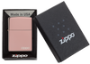 Rose Gold with Zippo logo freeshipping - Zippo.ca