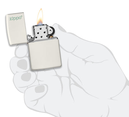 Classic Glow In The Dark Zippo Logo