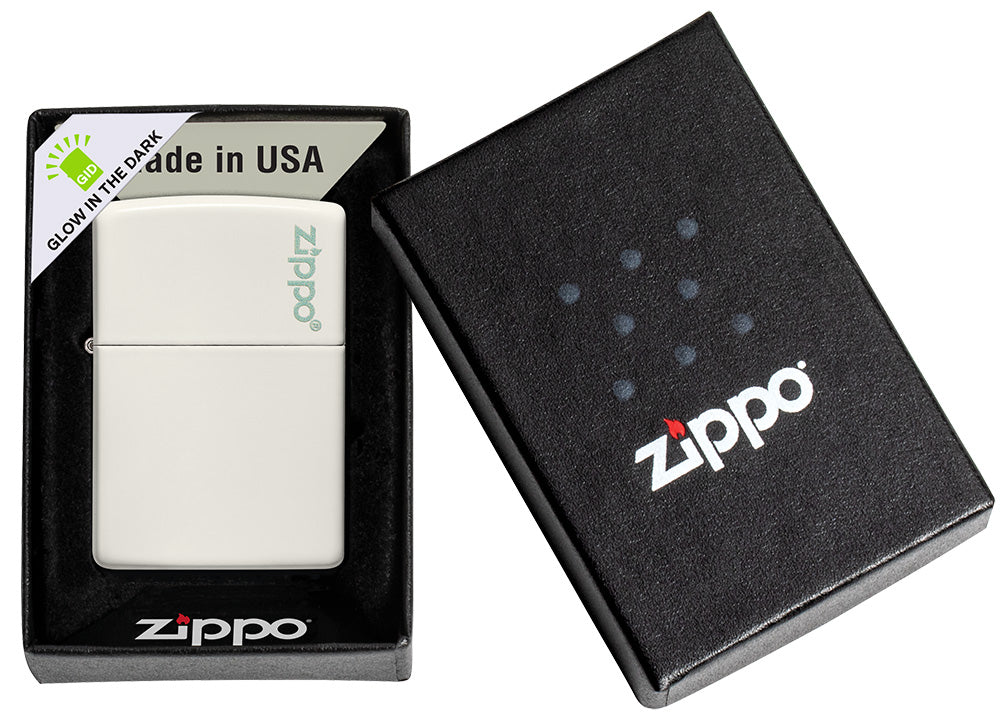 Classic Glow In The Dark Zippo Logo