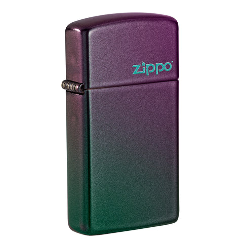 Zippo Slim Iridescent with Zippo Logo