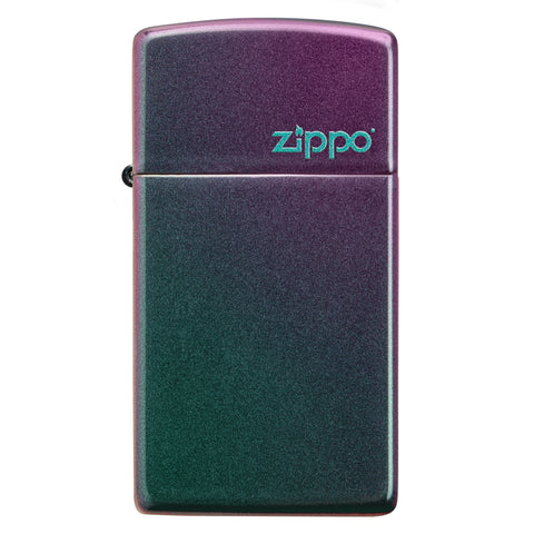 Zippo Slim Iridescent with Zippo Logo