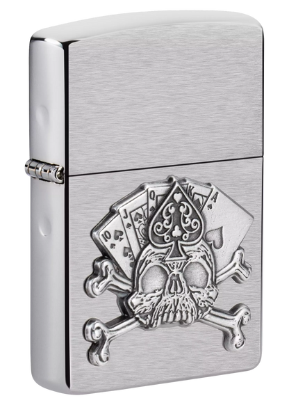 Card Skull Emblem Design freeshipping - Zippo.ca