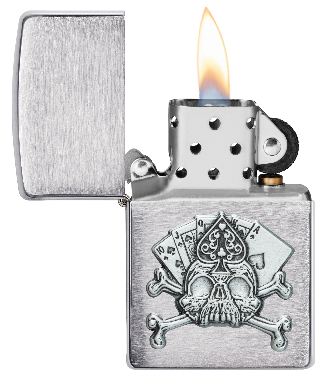 Card Skull Emblem Design freeshipping - Zippo.ca