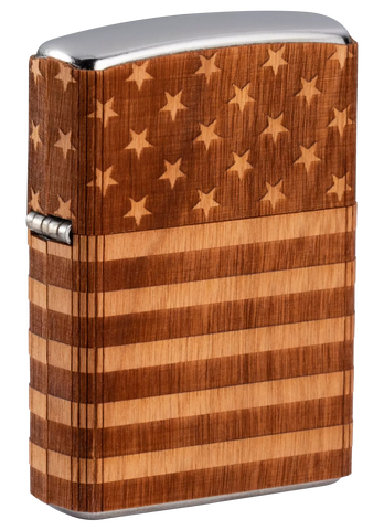 WOODCHUCK USA American Flag Wrap freeshipping - Zippo.ca
