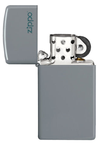 Zippo Slim Flat Grey