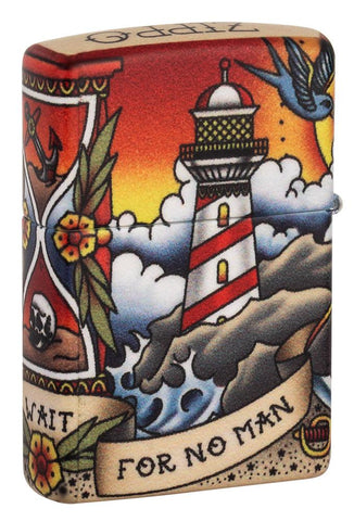 Motif de tatouage nautique Zippo 