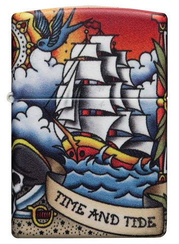 Zippo Nautical Tattoo Design