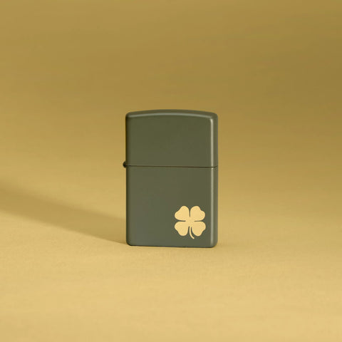 Zippo Four Leaf Clover Design