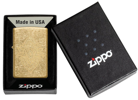 Tatouage Zippo au henné 