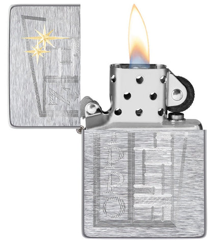 Zippo au design rétro 