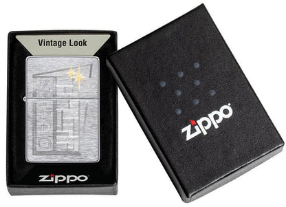 Zippo au design rétro 