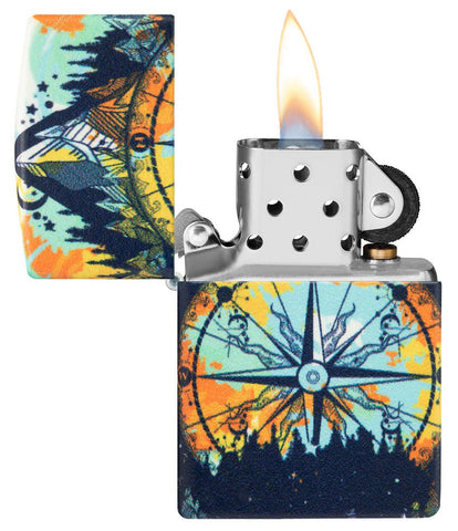 Conception de la boussole Zippo 