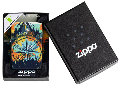 Conception de la boussole Zippo 