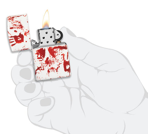 Zippo Bloody Hand Design