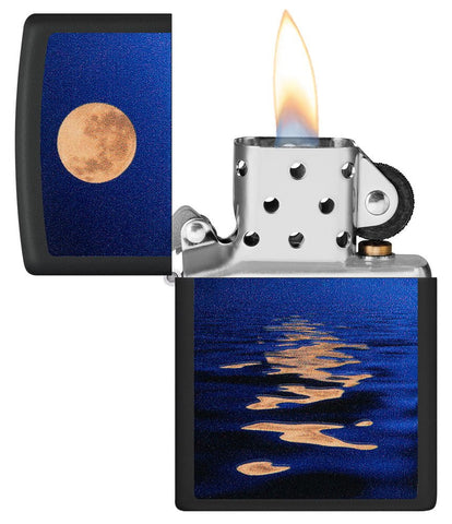 Zippo Moon Sunset Design