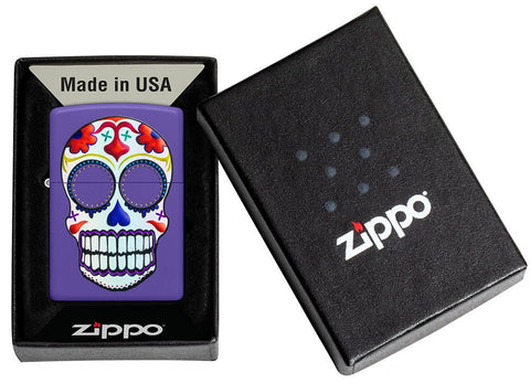 Zippo Motif tête de mort en sucre 