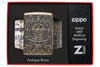 Armor® Antique Brass Book of the Dead freeshipping - Zippo.ca