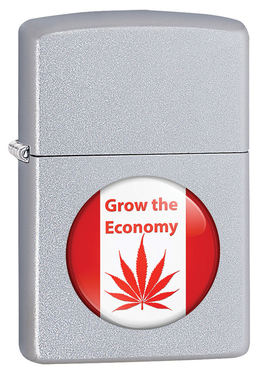 Grow The Economy Leaf Design freeshipping - Zippo.ca