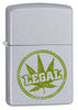 Legal Leaf Stamp freeshipping - Zippo.ca